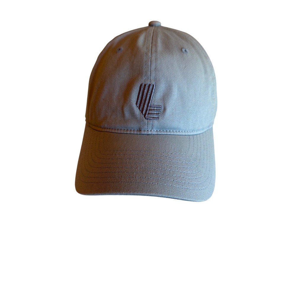 LIV Golf Hat Gray Yupoong 110 One Ten Flexfit Adjustable Dad Cap Embroidered